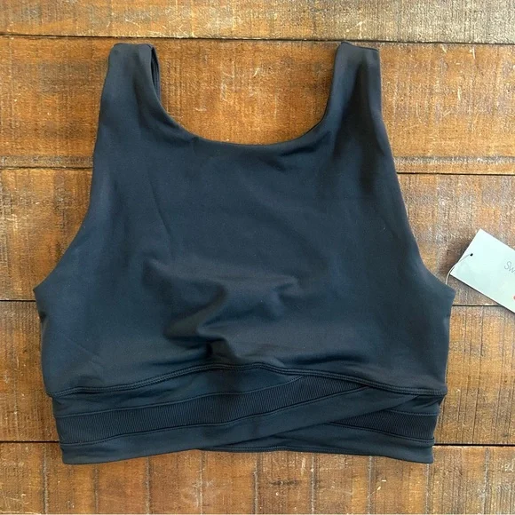 Sweaty Betty All Day Wrap Waist Tank Crop Medium - Picture 3 of 6